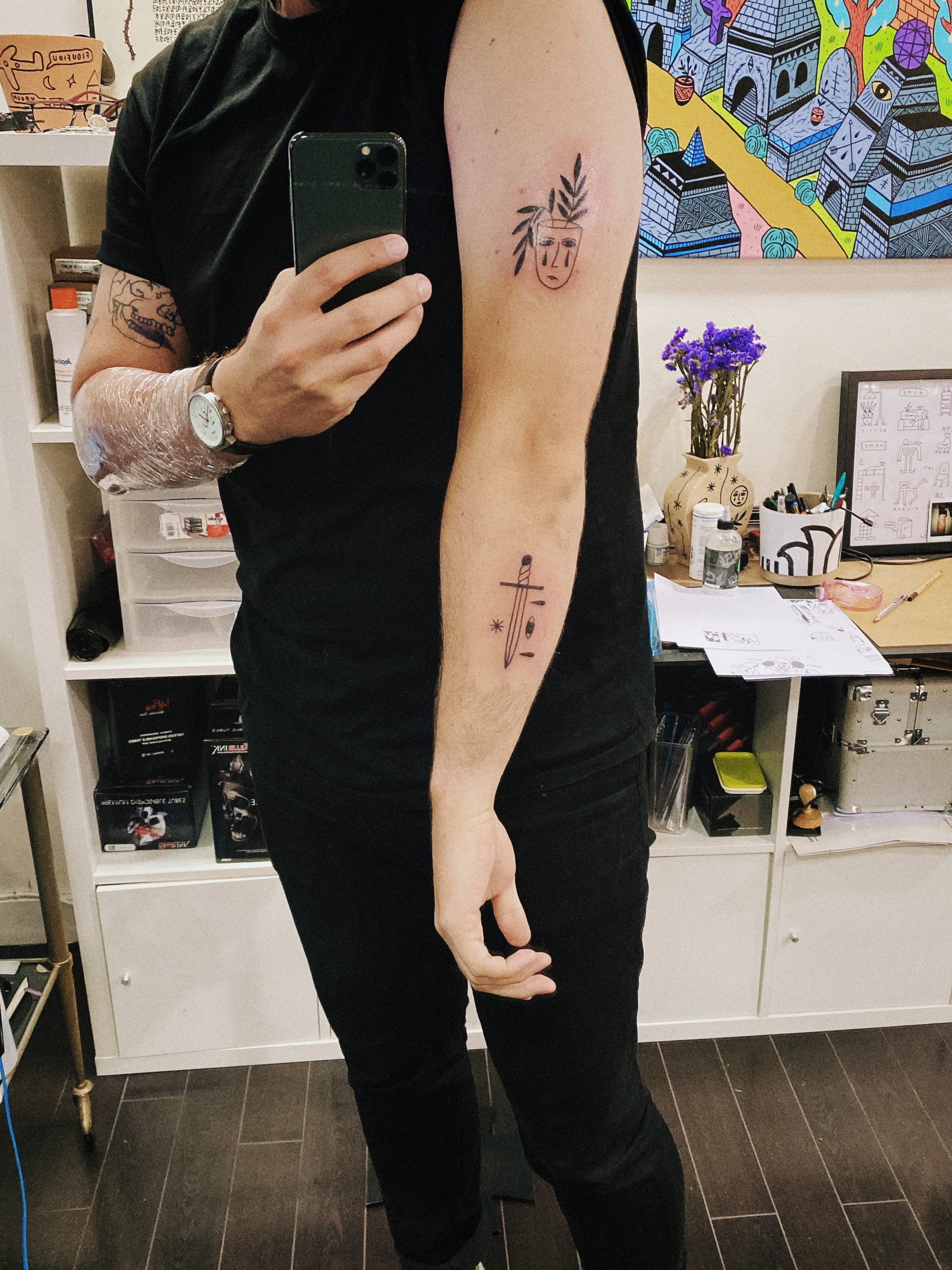 TEMPORARY TATTOO IN DUBAI 纹身 temporarytattoodxb  Instagram photos  and videos